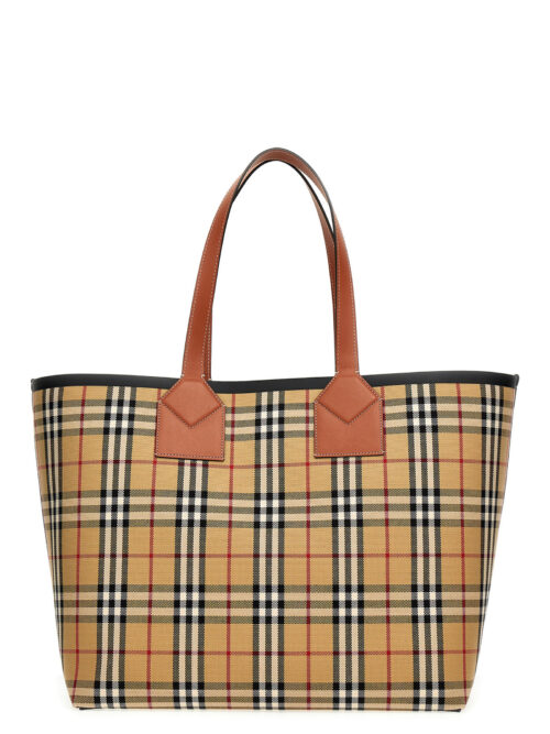 'London' shopping bag BURBERRY Brown