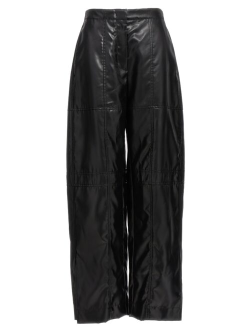 Coated pants JIL SANDER Black