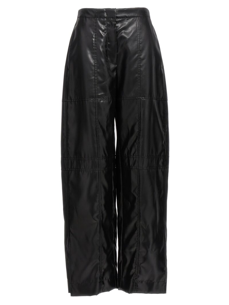 Coated pants JIL SANDER Black