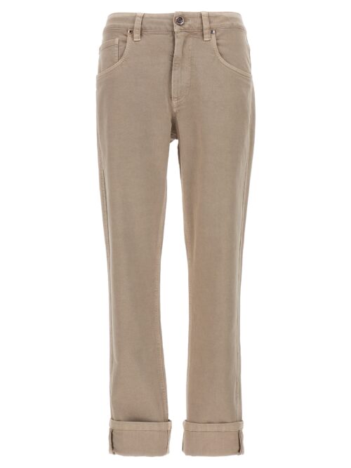 'Monile' jeans BRUNELLO CUCINELLI Beige