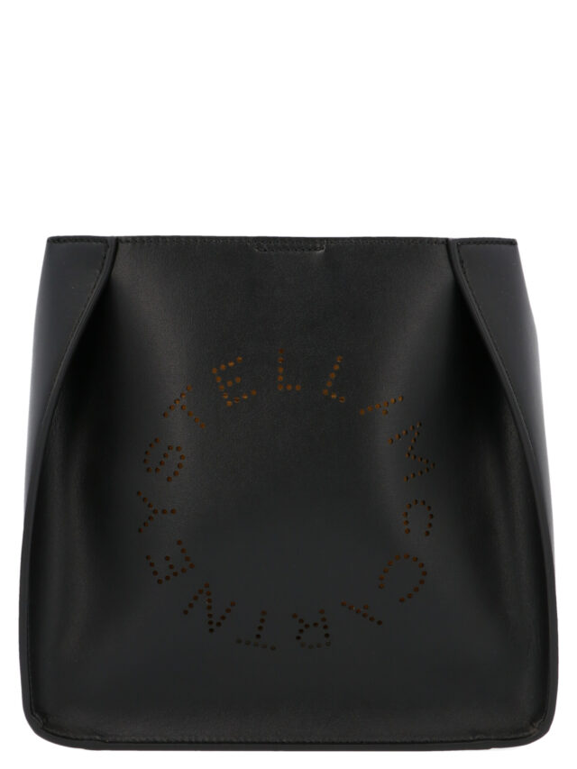 ‘Stella logo’ mini crossbody bag STELLA MCCARTNEY Black