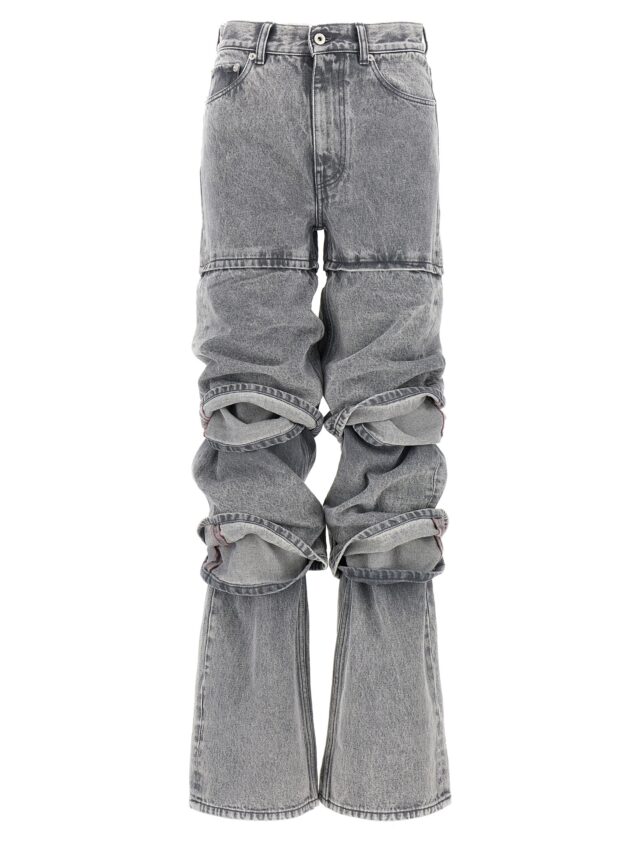 'Multi Cuff' jeans Y/PROJECT Gray