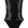 Sequin bodysuit ALEXANDRE VAUTHIER Black