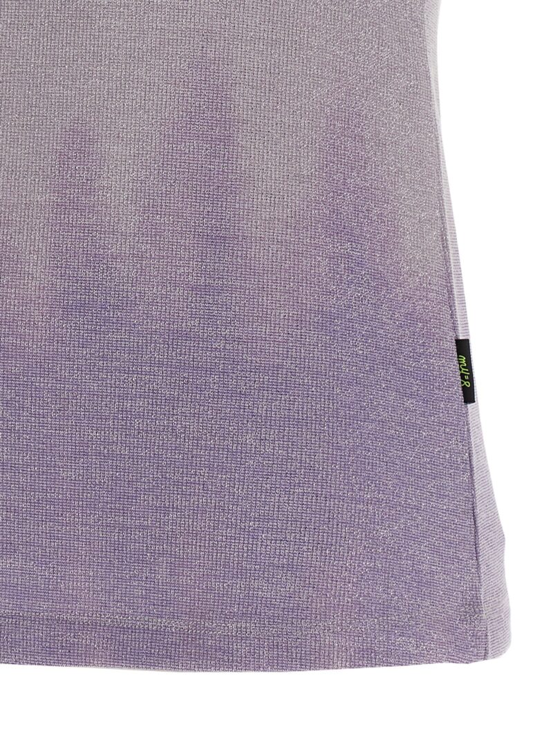 Lurex top 62% viscose 35% polyester 3% polyamide TWIN SET Purple