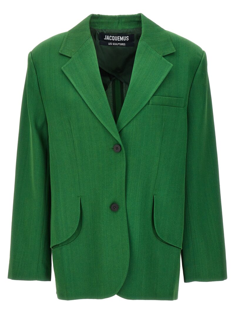 'La veste Titolo' blazer JACQUEMUS Green