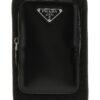 Re-nylon smartphone holder PRADA Black