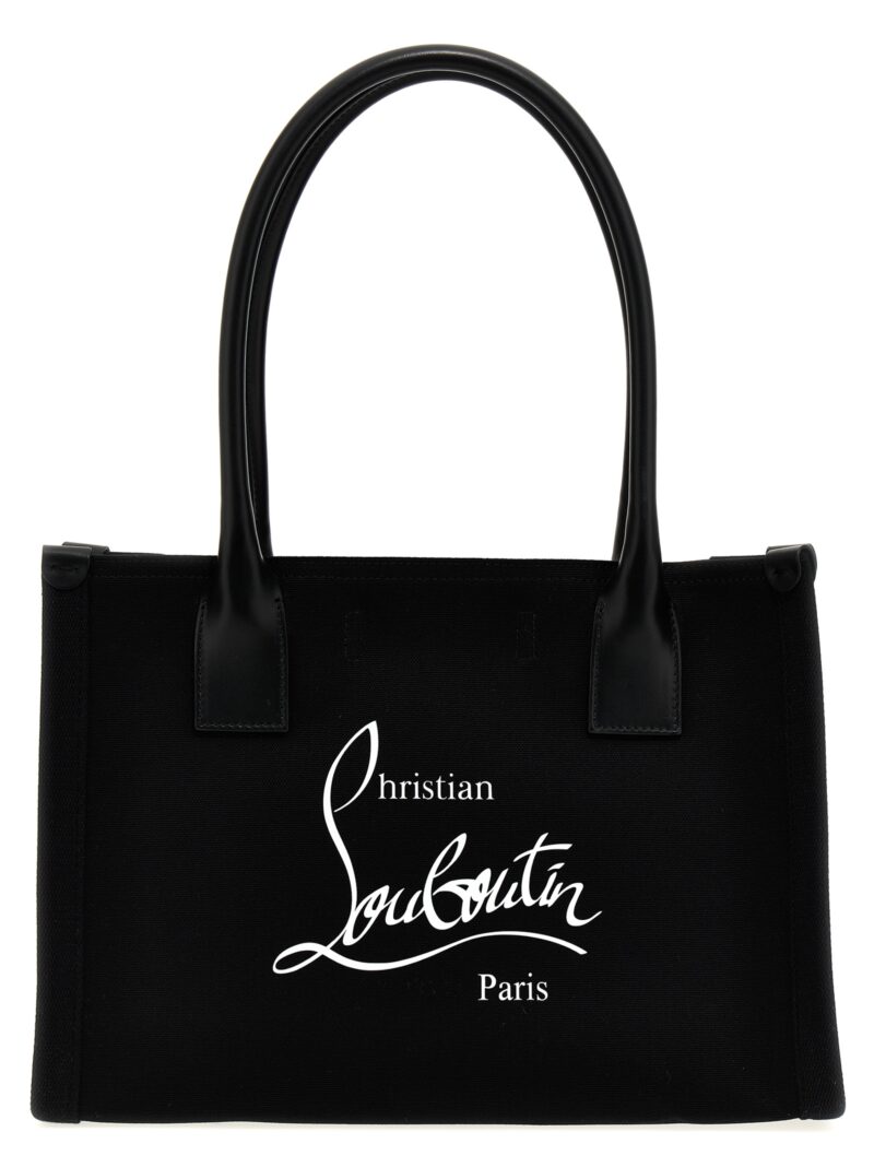 'Nastroloubi E/W Small' shopping bag CHRISTIAN LOUBOUTIN Black