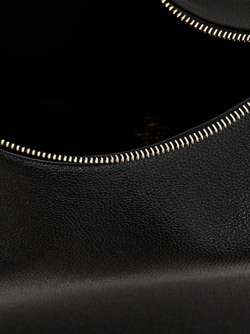 Valentino Garavani 'Hobo Rockstud' shoulder bag 100% calfskin leather VALENTINO GARAVANI Black