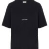 'Saint Laurent rive gauche' T-shirt SAINT LAURENT Black