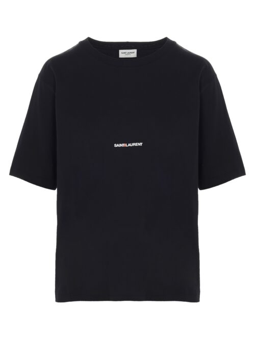 'Saint Laurent rive gauche' T-shirt SAINT LAURENT Black