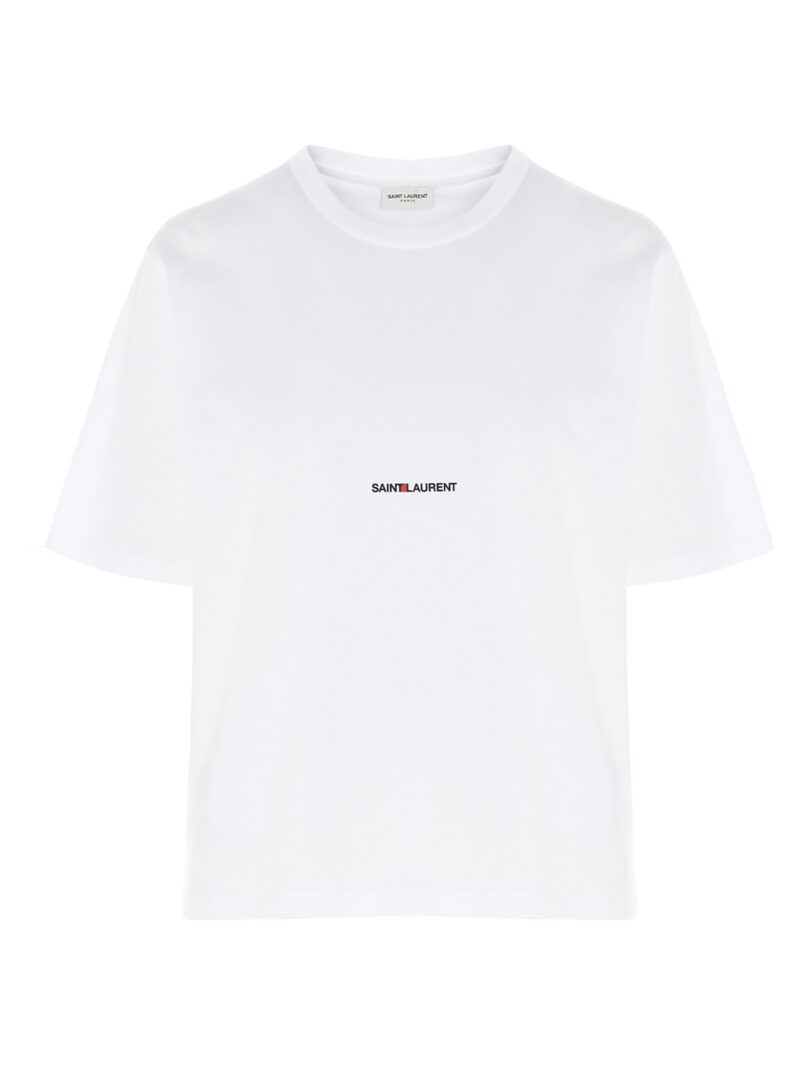 'Saint Laurent Rive gauche' T-shirt SAINT LAURENT White