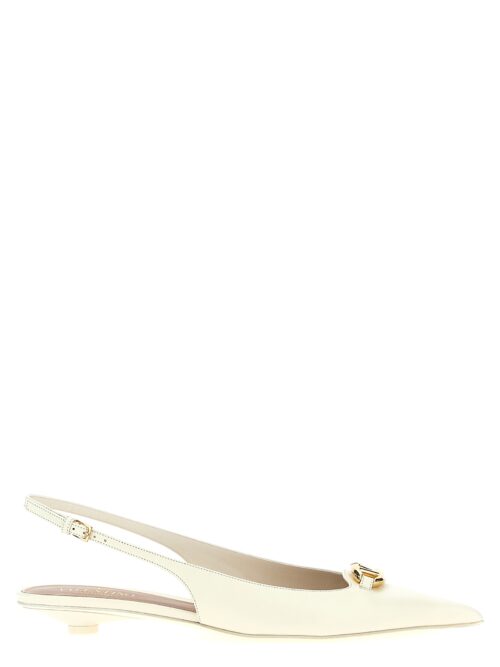 Valentino Garavani 'Vlogo Moon' slingback VALENTINO GARAVANI Beige