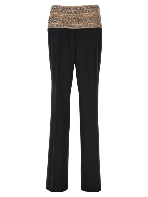 'Smoking' pants with crystals STELLA MCCARTNEY Black