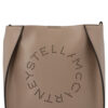 ‘Stella logo’ mini crossbody bag STELLA MCCARTNEY Beige