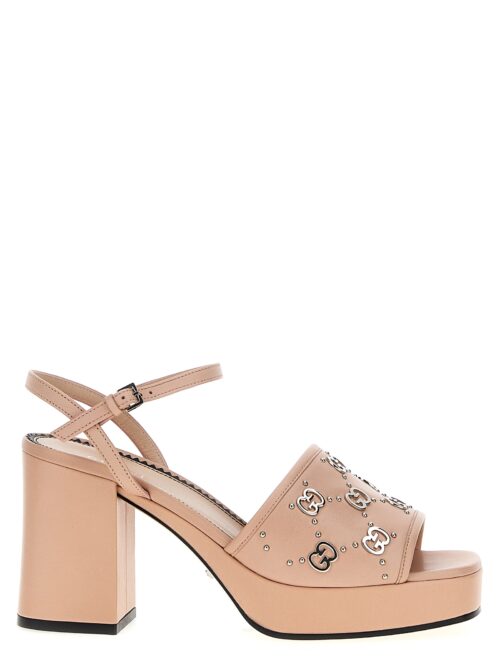 'GG' sandals GUCCI Pink