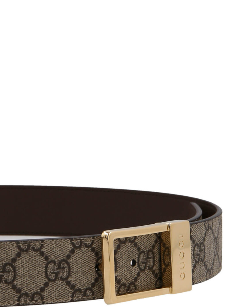 'GG' belt Man GUCCI Brown