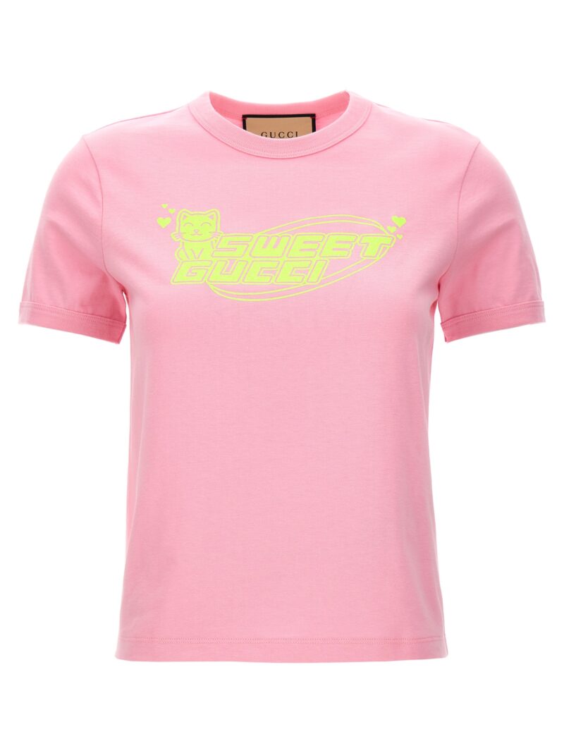 'Sweet Gucci' T-shirt GUCCI Pink
