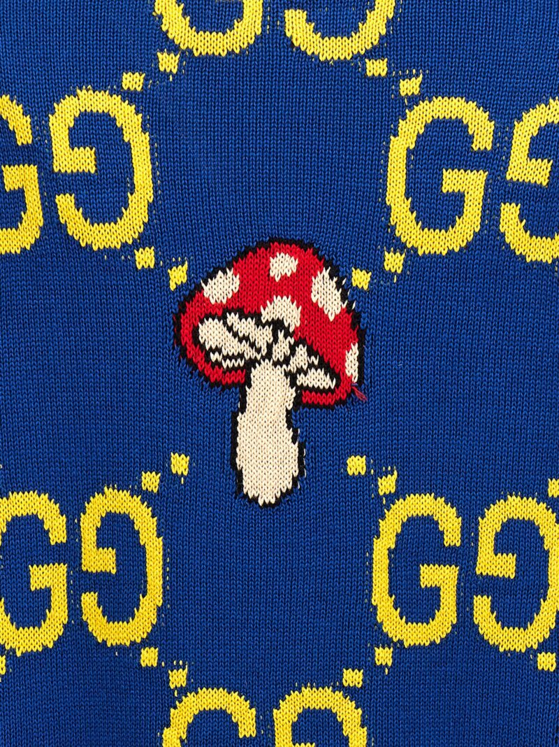 'GG Mushroom' sweater 80% cotton