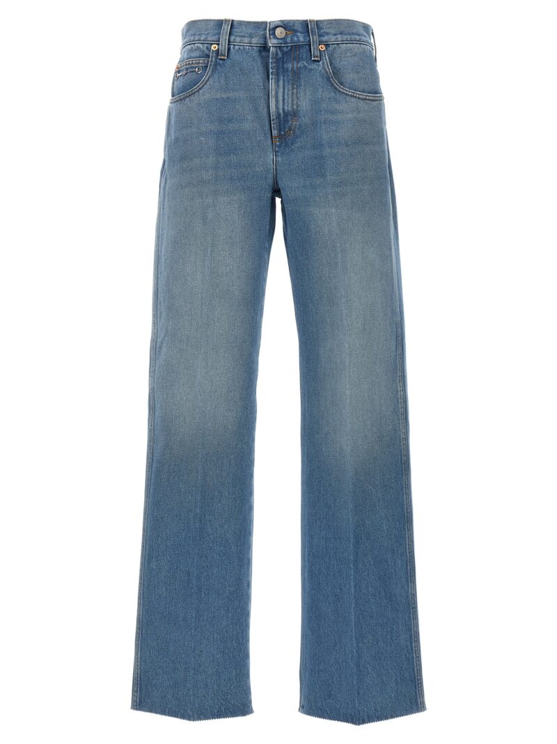 Relaxed style jeans GUCCI Blue