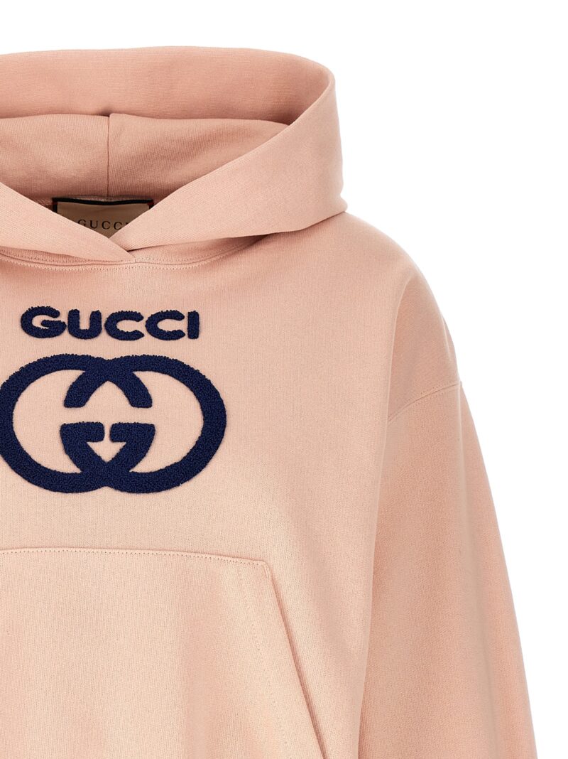 Logo hoodie Woman GUCCI Pink