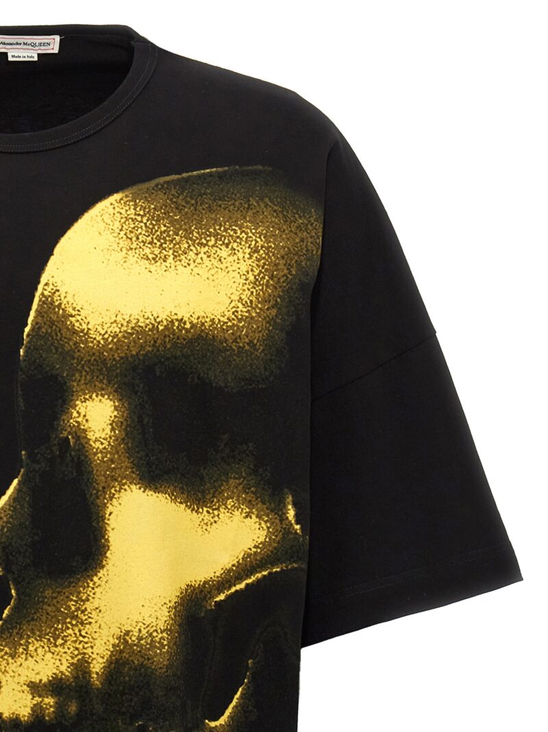 Printed T-shirt Man ALEXANDER MCQUEEN Black