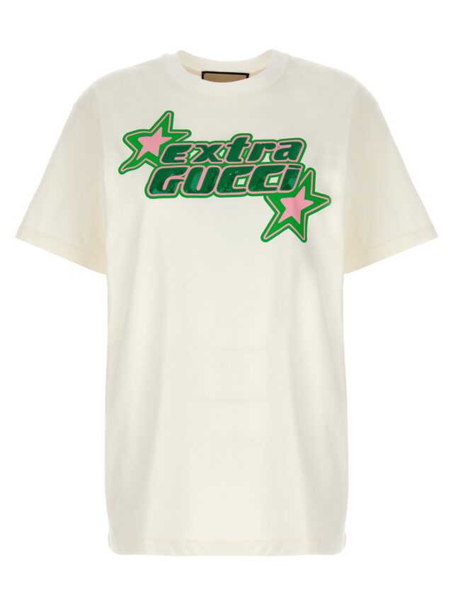 'Extra Gucci' T-shirt GUCCI White