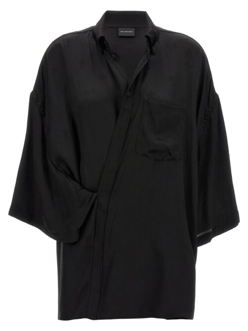 'Wrap' shirt BALENCIAGA Black