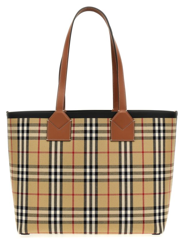 'London' medium handbag BURBERRY Brown