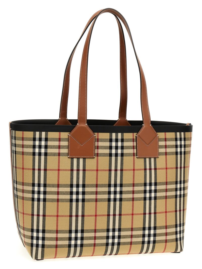 'London' medium handbag 8066223BRIARBROWNBLACK BURBERRY Brown