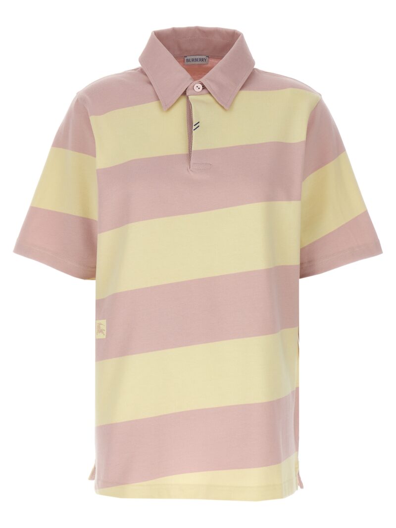 Logo striped polo shirt BURBERRY Multicolor