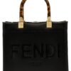'Fendi Sunshine Small' shopping bag FENDI Black