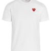 Logo patch t-shirt COMME DES GARÇONS PLAY White