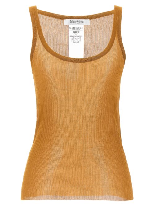 'Bastia' tank top MAX MARA Beige