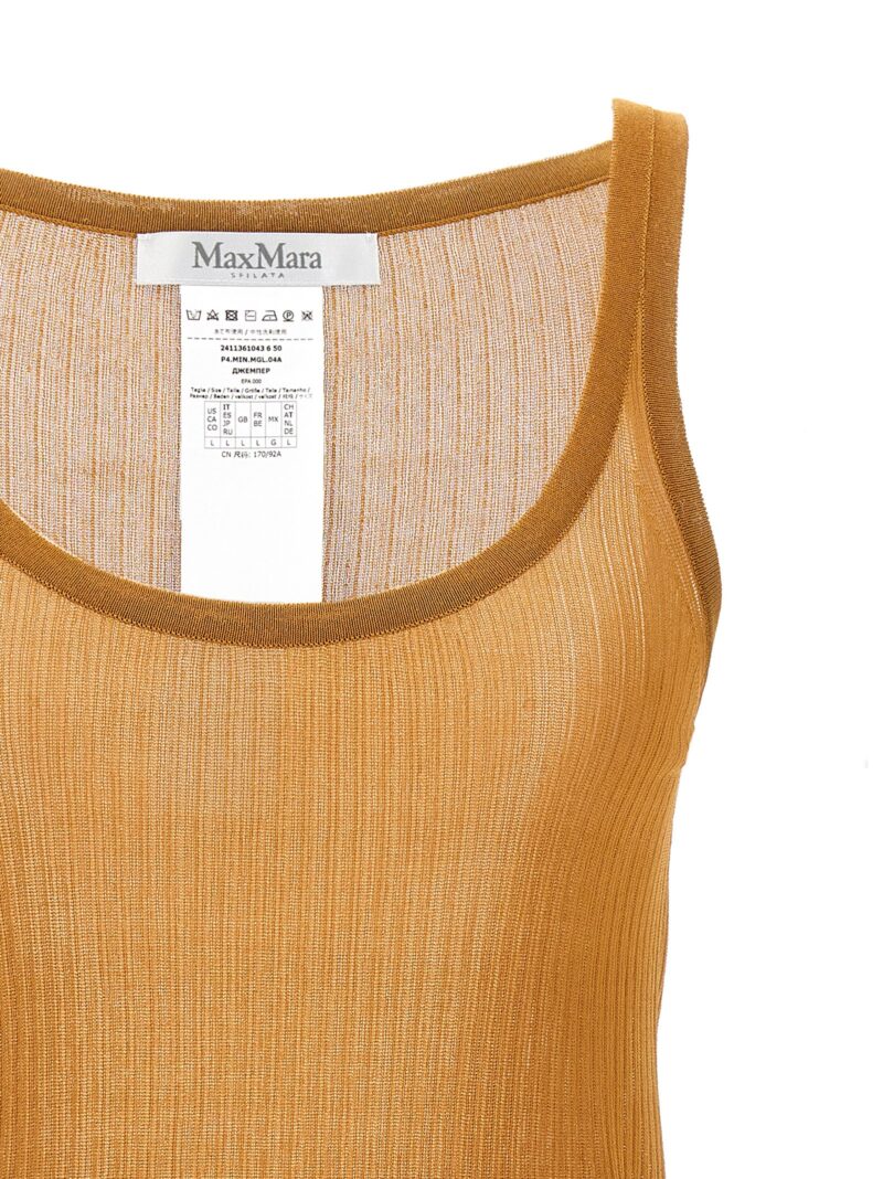 'Bastia' tank top Woman MAX MARA Beige