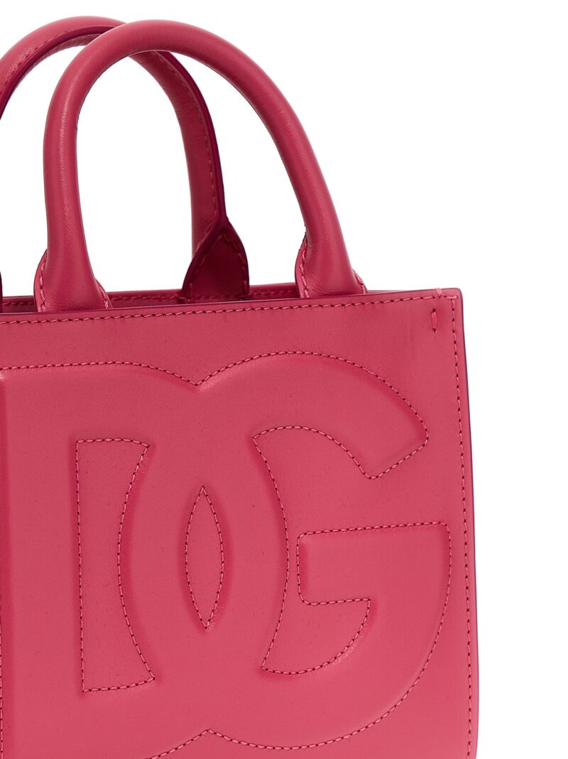 Logo shopping bag Woman DOLCE & GABBANA Fuchsia