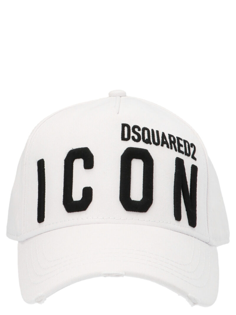 'Icon’ cap DSQUARED2 White/Black