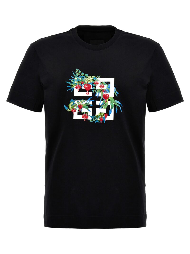 Embroidery logo T-shirt GIVENCHY Black