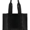 Medium 'Woody' shopping bag CHLOÉ Black