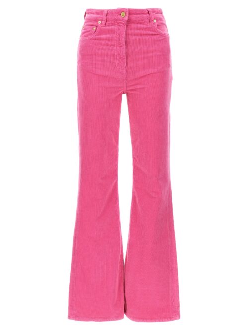 Corduroy trousers GANNI Fuchsia