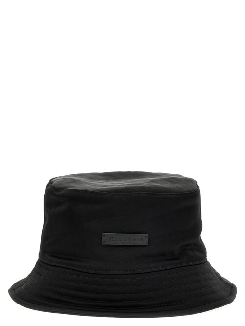 Logo patch bucket hat FEAR OF GOD Black