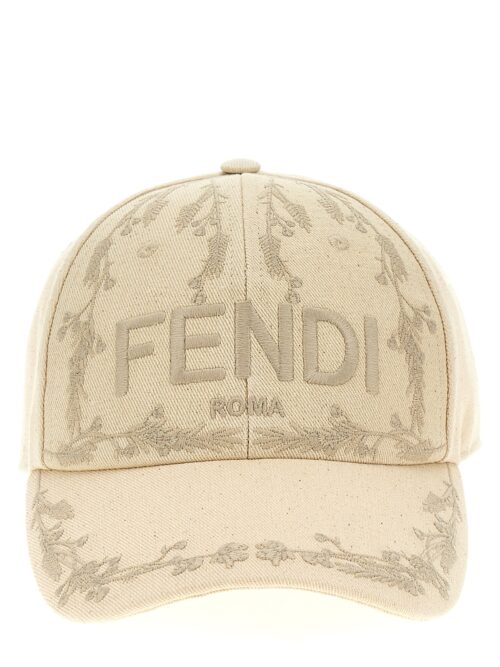 'Fendi Roma' baseball cap FENDI White