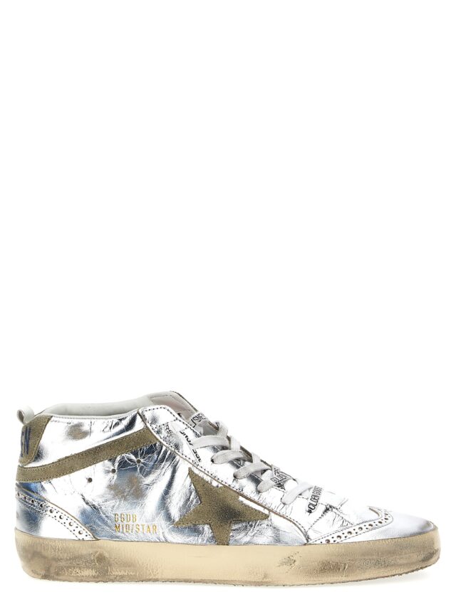 'Mid Star' sneaker GOLDEN GOOSE Silver