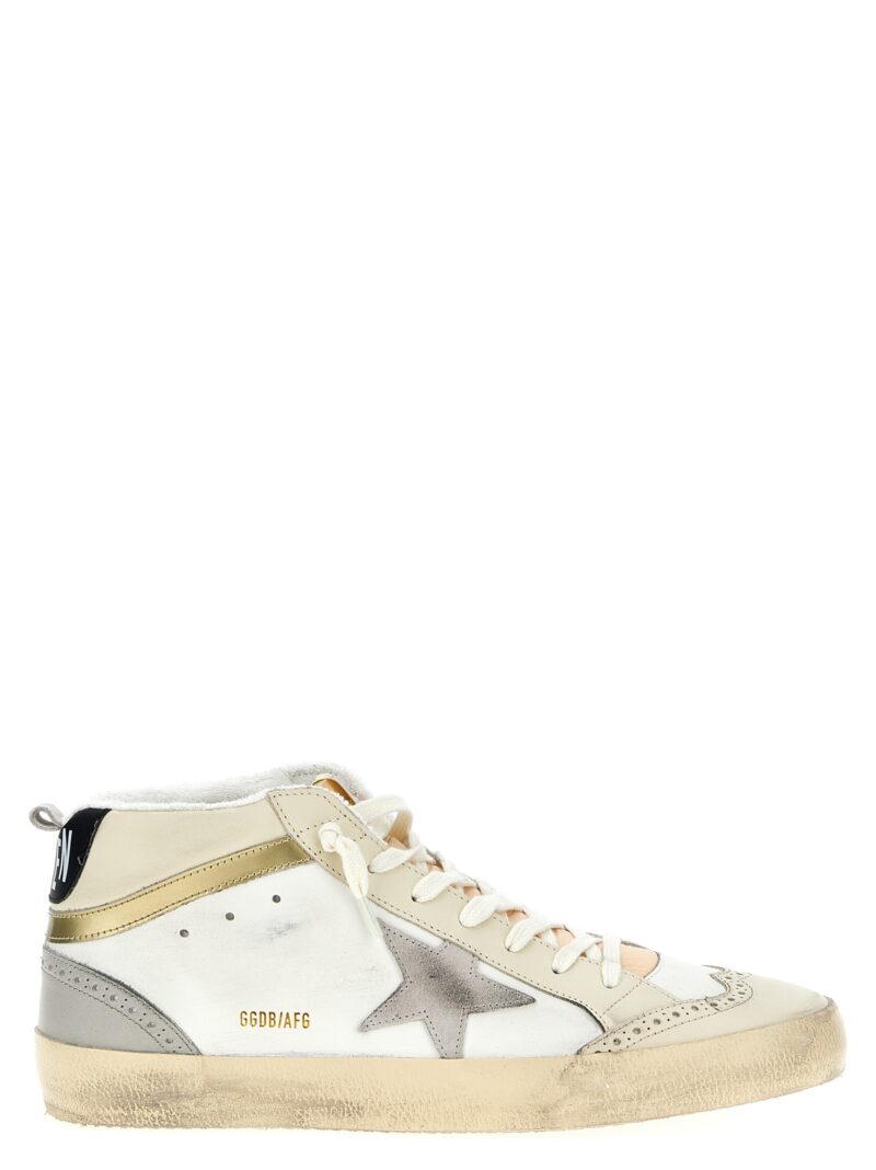 'Mid Star' Sneaker GOLDEN GOOSE White