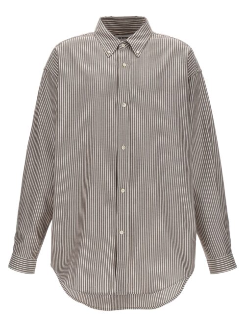 'Pinstripe oxford' shirt HED MAYNER White