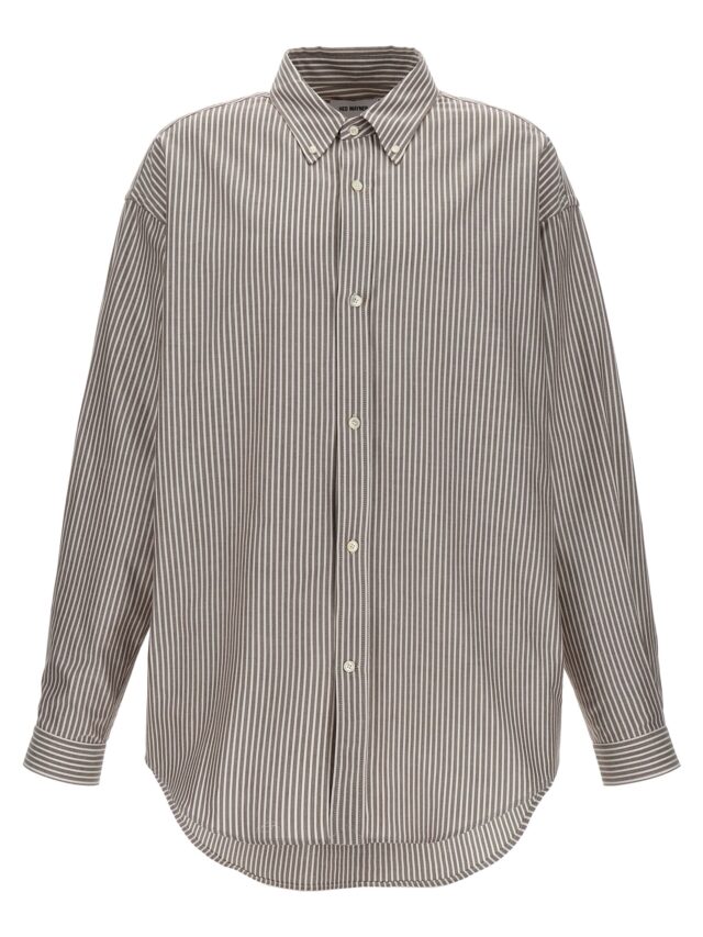 'Pinstripe oxford' shirt HED MAYNER White