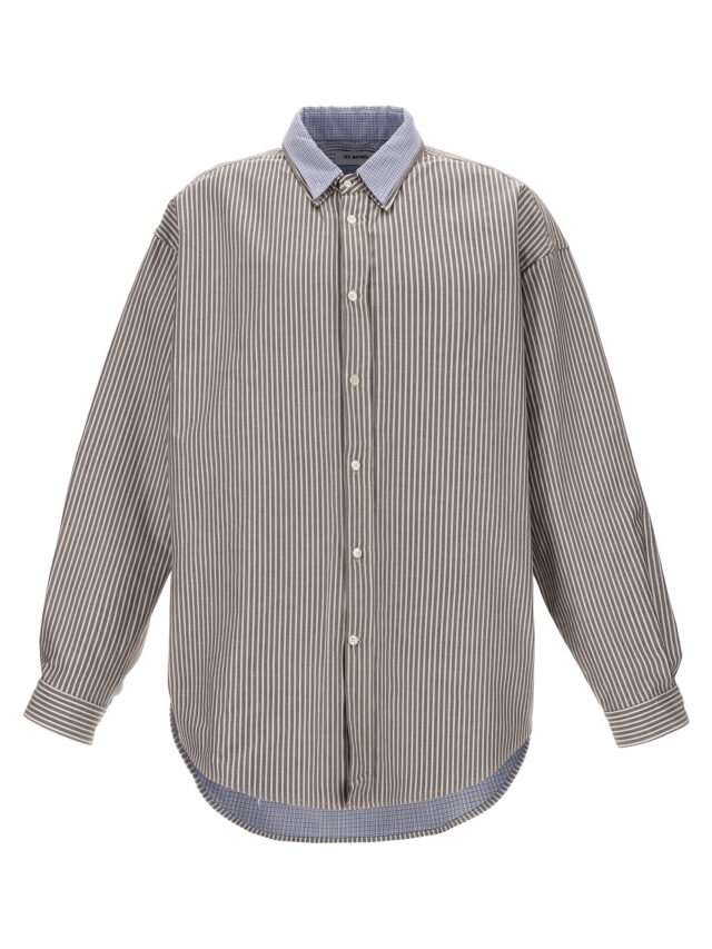 'Pinstripe oxford' shirt HED MAYNER White