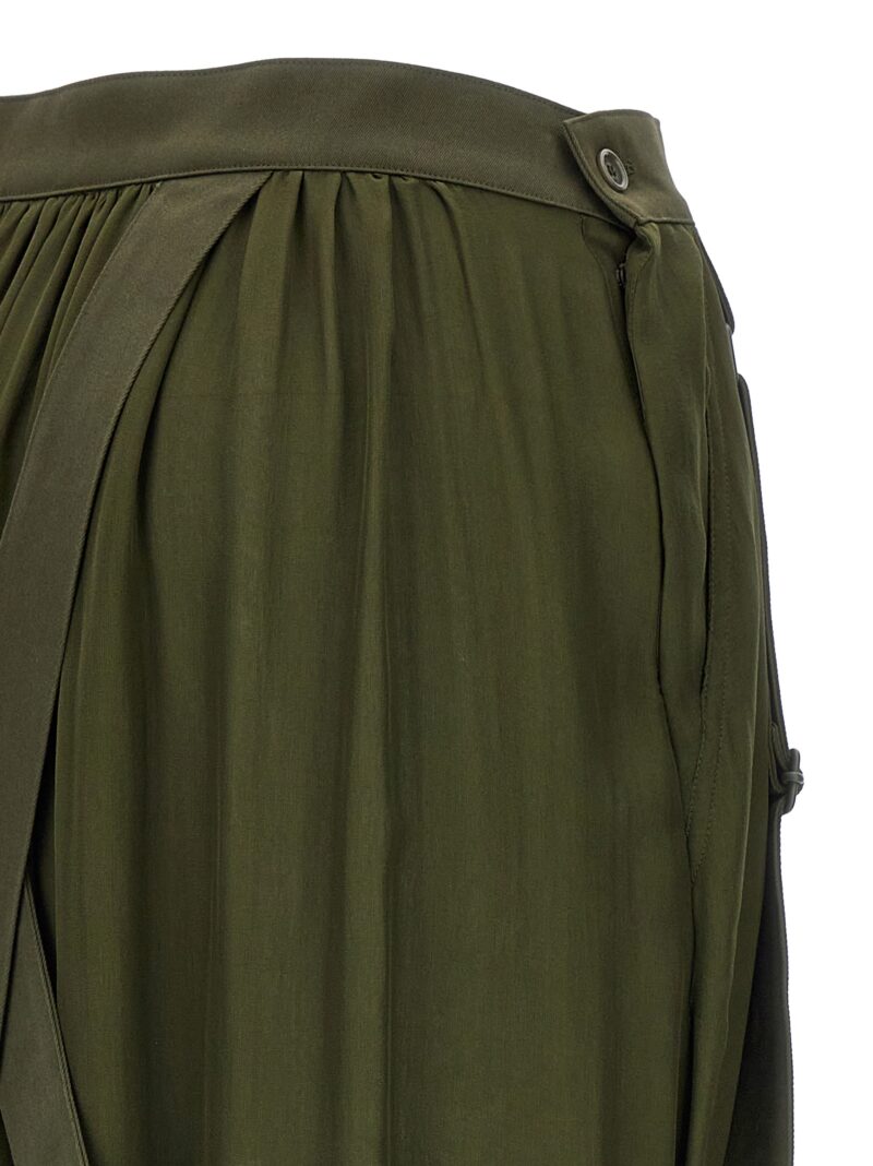 'Jedy' skirt 100% silk MAX MARA Green