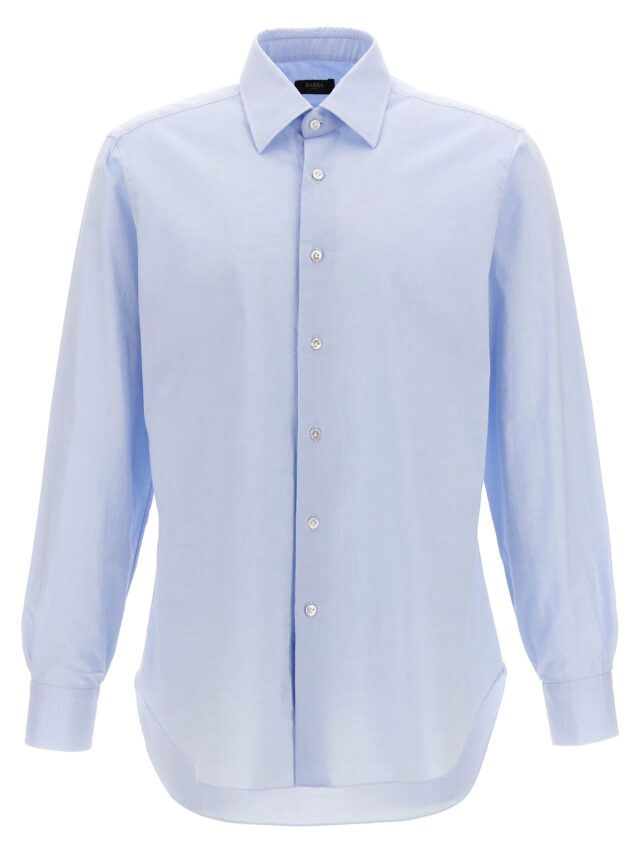 Oxford shirt BARBA Light Blue