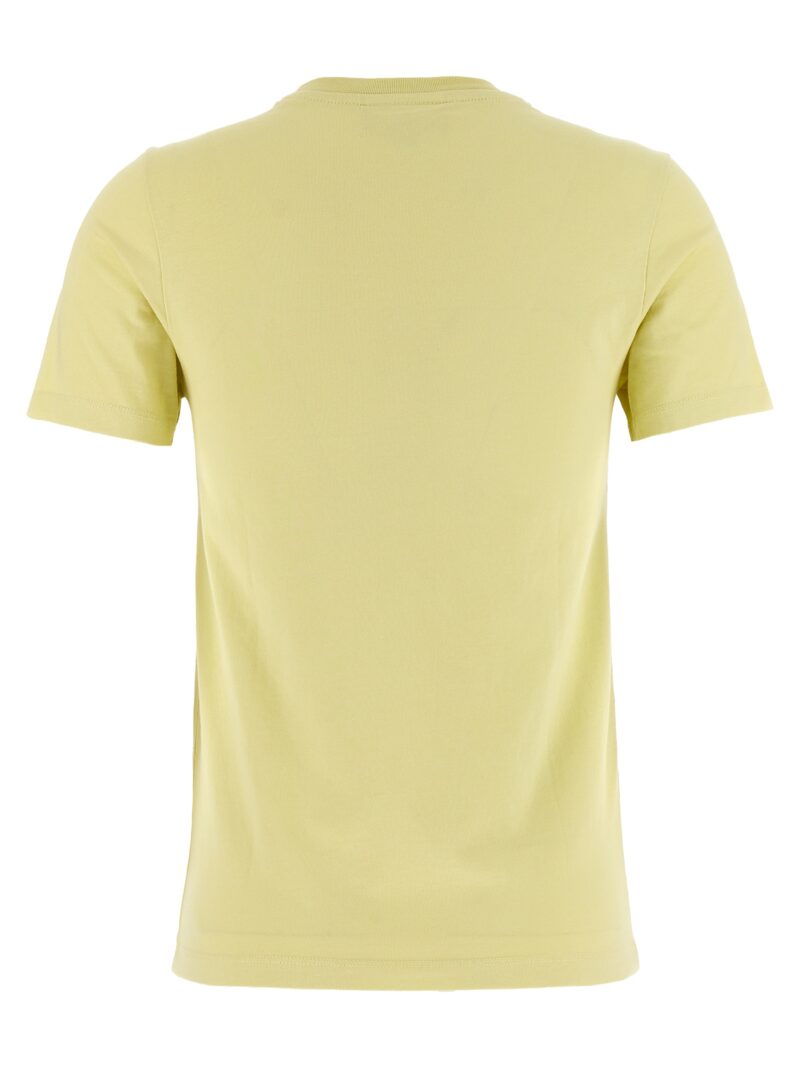 'Fox Head' T-shirt LW00105KJ0008P712 MAISON KITSUNE Yellow