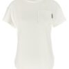 Pocket T-shirt BRUNELLO CUCINELLI White